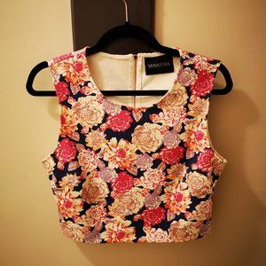 Like New | MinkPink flowered top | Unique
